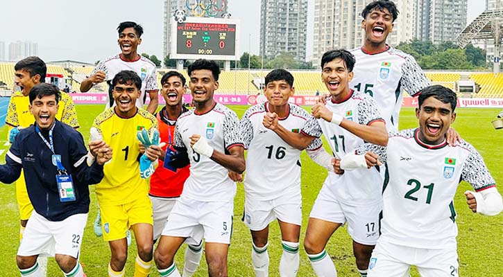 ব্রুনাইকে ৮ গোলে উড়িয়ে দিলো বাংলাদেশ