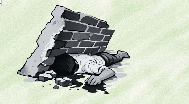 উত্তর বাড্ডায় দেয়ালচাপায় ঝরল দুই শিশুর প্রাণ