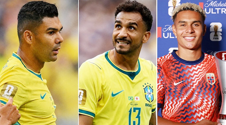 ব্রাজিল-নরওয়ে ম্যাচে নিষেধাজ্ঞার ঝুঁকিতে ৩ তারকা