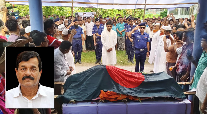চান্দিনার সাবেক উপজেলা চেয়ারম্যান বীর মুক্তিযোদ্ধা তপন বক্সীকে রাষ্ট্রীয় মর্যাদা প্রদান