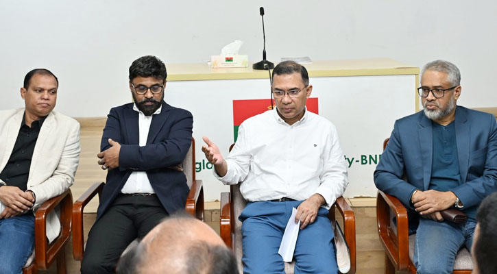 ডিআরইউ নেতৃবৃন্দের সঙ্গে তারেক রহমানের মতবিনিময়