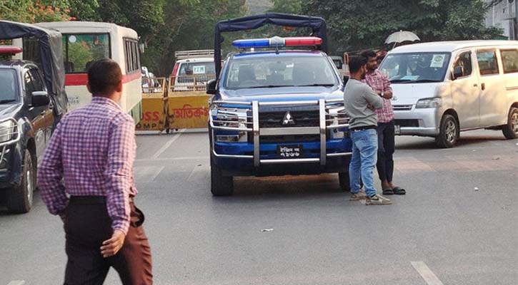 নির্বাচন ভবনে নিরাপত্তা জোরদার