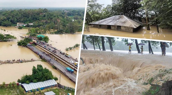 বন্যা পরিস্থিতির কোথাও উন্নতি, কোথাও অবনতি