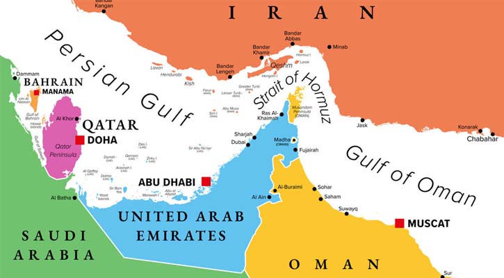 যুদ্ধবিরতি লঙ্ঘনের অভিযোগে হরমুজ প্রণালি খুলছে না ইরান