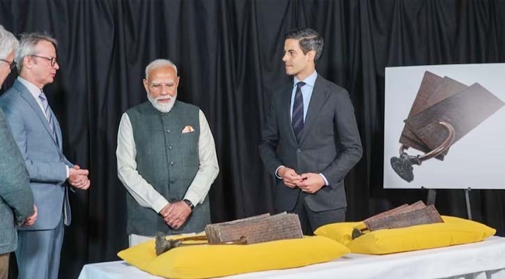 ১ হাজার বছর আগের যে নিদর্শন ভারতকে ফিরিয়ে দিলো নেদারল্যান্ডস