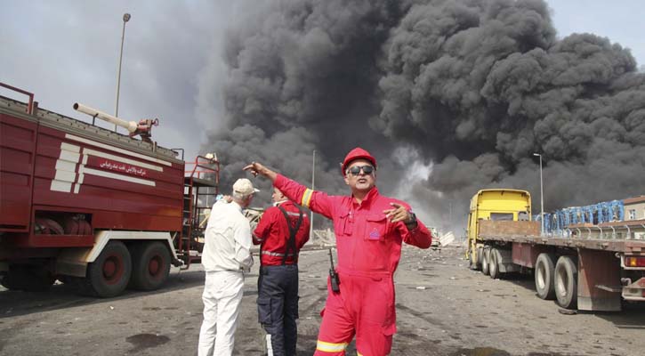 ইরানে ভয়াবহ বিস্ফোরণ