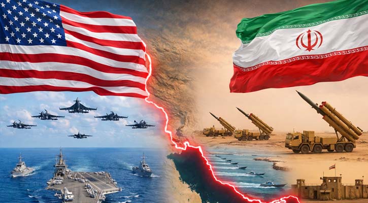 ‘যেকোনো মুহূর্তে’ যুদ্ধ শুরুর আভাস দিলো ইরান