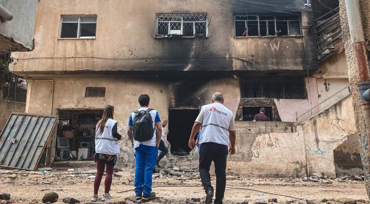 জেনিন ক্যাম্পে ধ্বংসের বিস্তার, বাস্তুচ্যুত চার হাজার পরিবার