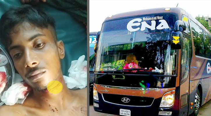 খুলনায় এনা পরিবহনের কাউন্টারে স্টাফের গলা কেঁটে টাকা চুরি