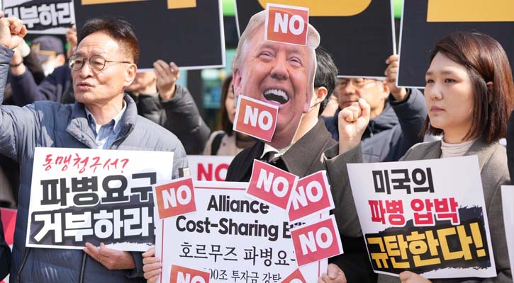 হরমুজ প্রণালিতে যুদ্ধজাহাজ পাঠাতে চায় না দ. কোরিয়ানরা