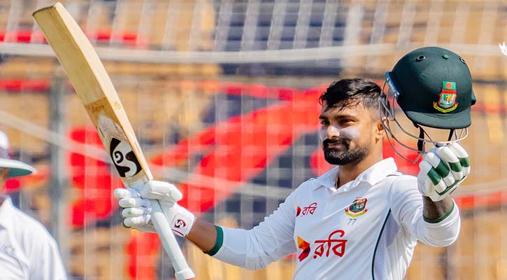 ‘শততম’ টেস্টে সেঞ্চুরি পেলেন লিটনও