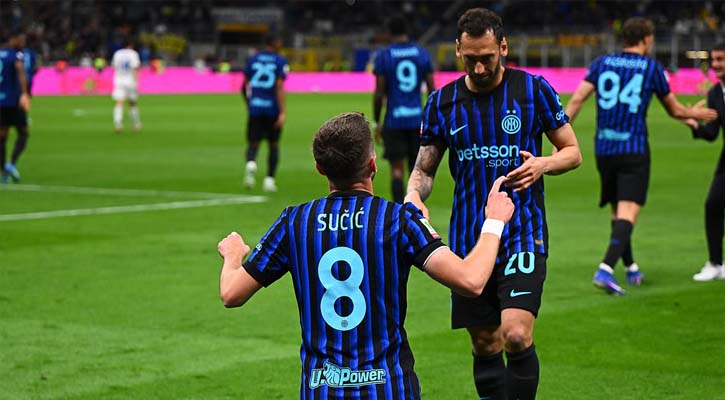 নাটকীয় জয়ে ইতালিয়ান কাপের ফাইনালে ইন্টার মিলান