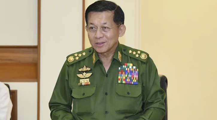 ক্ষমতা আনুষ্ঠানিকভাবে নিজের করে নিলেন মিন অং হ্লাইং