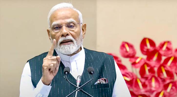 মোদি বললেন ‘ভারতের ঐতিহাসিক বিজয়’