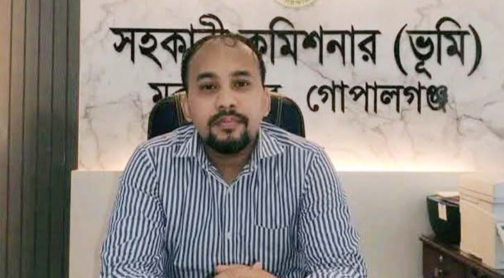 মুকসুদপুরে নতুন সহকারী কমিশনারের যোগদান