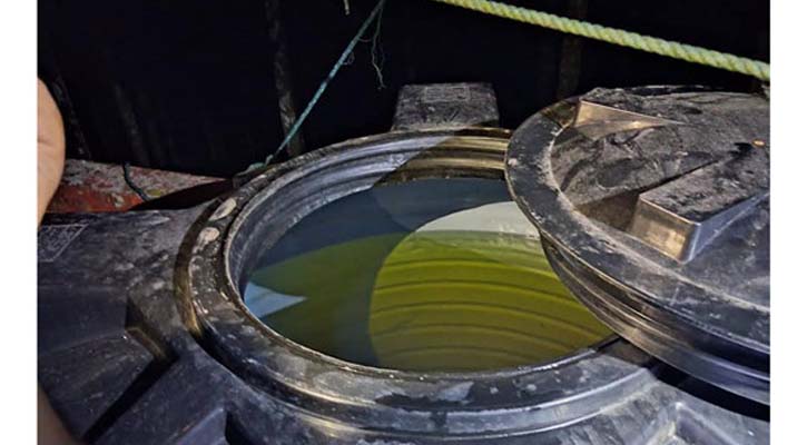 পানির ট্যাংকে মিলল ৭৫০ লিটার ডিজেল