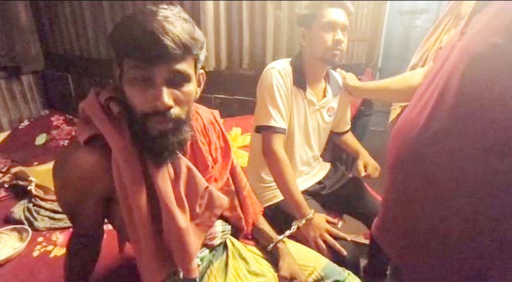 পিরোজপুরে গাঁজার গাছসহ মাদকসেবনরত অবস্থায় গ্রেপ্তার ২