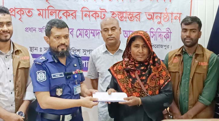 জেলা পুলিশের প্রযুক্তিনির্ভর অভিযানে ২৫ হারানো মোবাইল ফোন উদ্ধার