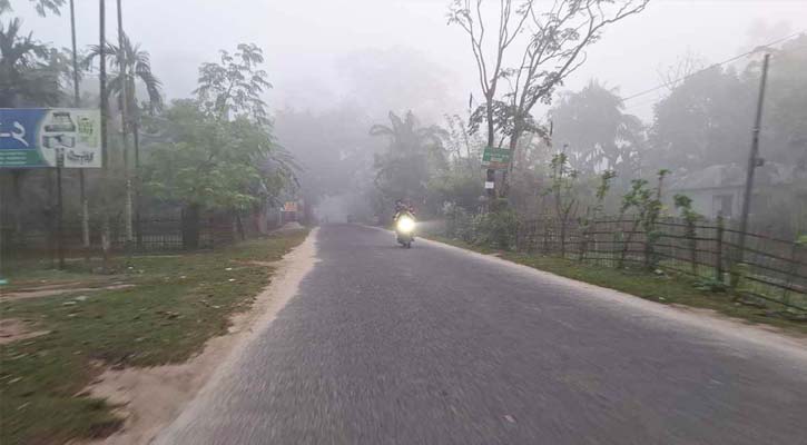 পঞ্চগড়ে আবারো ১২ ডিগ্রিতে নামলো তাপমাত্রা