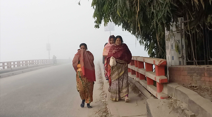 টানা ৪ দিন ১০ ডিগ্রির ঘরে পঞ্চগড়ের তাপমাত্রা