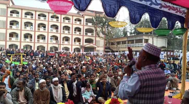 পরানপুরে জামায়াতের নির্বাচনী জনসভা জনসমুদ্রে পরিণত