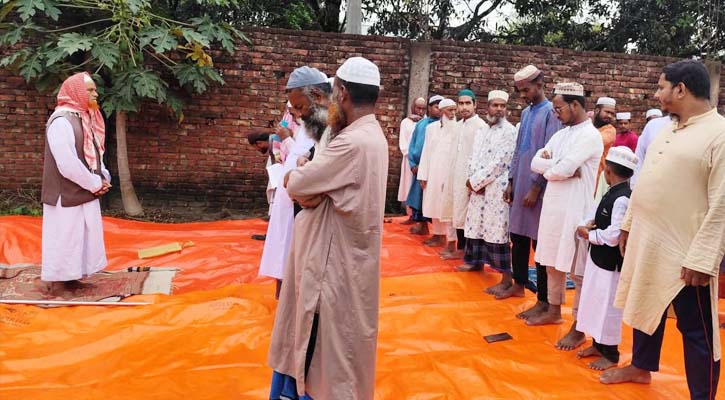 সৌদি আরবের সঙ্গে মিল রেখে নওগাঁর পত্নীতলায় ঈদুল আযহা উদযাপিত