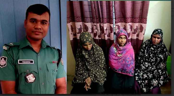 এসআই শাহ আলম এর দক্ষতা  বিচক্ষণতায় ধরা পড়লেন মহিলা চোর