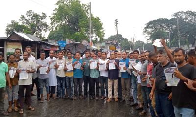 তারেক রহমানের ৩১ দফা বাস্তবায়নের দাবিতে মধুখালীতে লিফলেট বিতরণ