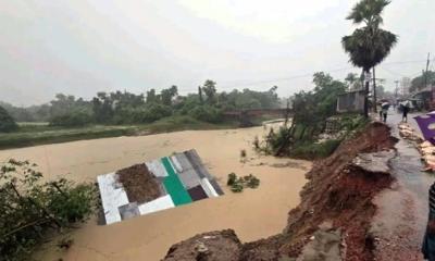 ফেনীতে বন্যা নিয়ন্ত্রণ বাঁধের ৩৬টি স্থানে ভাঙন, এবার ক্ষতি কোটি টাকার ওপরে