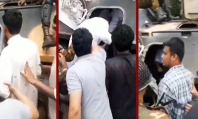 সেনাবাহিনীর সাঁজোয়া যান করে গোপালগঞ্জ ছাড়লেন এনসিপি নেতারা