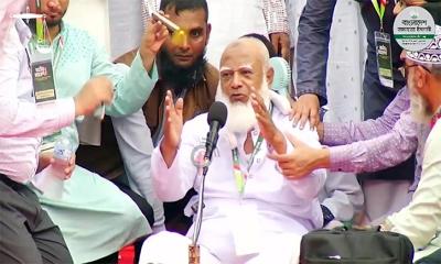 জাতীয় সমাবেশে বক্তব্যকালে অসুস্থ হয়ে পড়লেন জামায়াত আমির