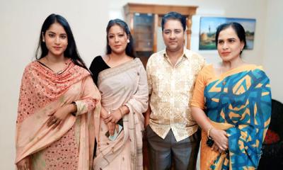 ‘কিপটা জামাই বনাম সুন্দরী বউ’: হাসির ঝড় তুললেন তন্ময়-মিহি, নজর কাড়লেন তুর্কী