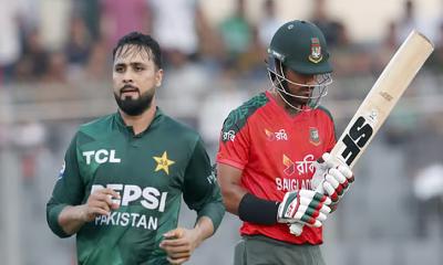শেষ ম্যাচে বাংলাদেশকে হারিয়ে মান রক্ষা পাকিস্তানের