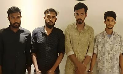 চাঁদাবাজির মামলা: বৈষম্যবিরোধী নেতা রিয়াদসহ চারজন রিমান্ডে