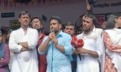 “নতুন কোনো গডফাদারের উত্থান হতে দেব না”: কক্সবাজারে নাহিদ ইসলাম
