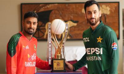 বাংলাদেশকে ভালো দল , চ্যালেঞ্জ নিতে প্রস্তুত পাকিস্তান অধিনায়ক সালমান