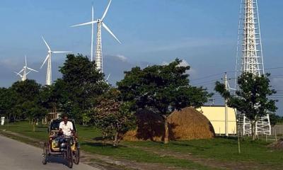 সিরাজগঞ্জে বায়ু বিদ্যুৎ উৎপাদন প্রকল্পের সফলতা