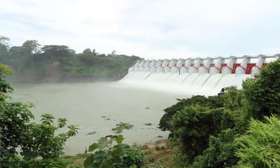 খুলে দেওয়া হলো কাপ্তাই বাঁধের সব গেট