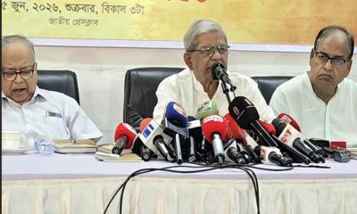 গণতন্ত্র ধ্বংসের গভীর চক্রান্ত চলছে: মির্জা ফখরুল