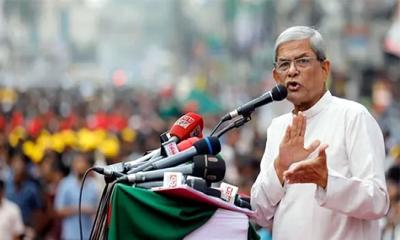 ভারতকে তিস্তার ন্যায্য হিস্যা দিতে হবে : মির্জা ফখরুল