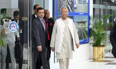 জাপান সফর শেষে দেশে পথে প্রধান উপদেষ্টা