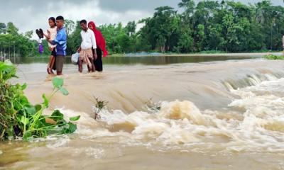 যমুনায় দ্রুত পানি বৃদ্ধি, নিম্নাঞ্চল প্লাবিত