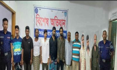 সোনারগাঁয়ে পুলিশের বিশেষ অভিযান: বিভিন্ন মামলায় ১১ আসামি গ্রেপ্তার