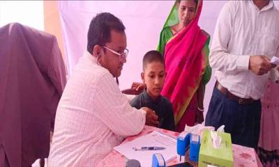 শ্রীমঙ্গল  অসহায়দের পাশে বিনামূল্যে চিকিৎসা ও শিক্ষাসামগ্রী