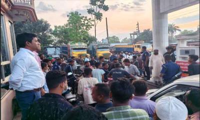 শেরপুরে জ্বালানি তেল বিতরণে কঠোর নজরদারি