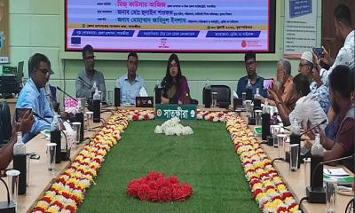 সাতক্ষীরায় অনলাইনে শিশু ও নারীদের সাইবার সহিংসতা প্রতিরোধে সমন্বয় সভা