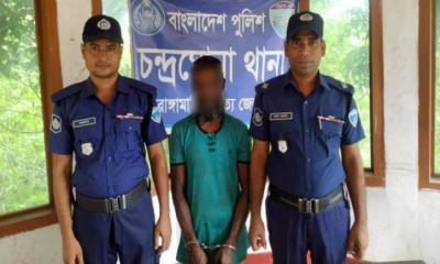 চন্দ্রঘোনা থানা  পুলিশের অভিযানে ওয়ারেন্টভুক্ত আসামি গ্রেপ্তার