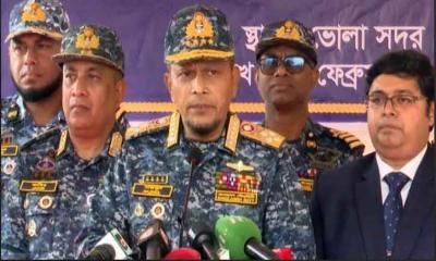 কোনো প্রকার ভয়ভীতি ছাড়াই উৎসবমুখর পরিবেশে জনগন ভোটাধিকার প্রয়োগ করতে পারবে- নৌবাহিনী প্রধান