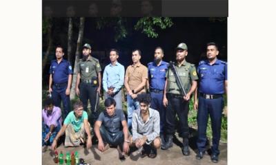 চোলাই মদ ও গাঁজা সেবনের দায়ে বিভিন্ন মেয়াদে কারাদণ্ড-অর্থদণ্ড