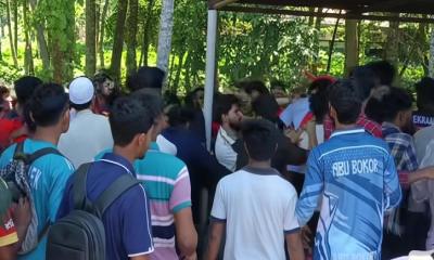 ইবিতে ফুটবল খেলাকে কেন্দ্র করে দুই বিভাগের শিক্ষার্থীদের সংঘর্ষ